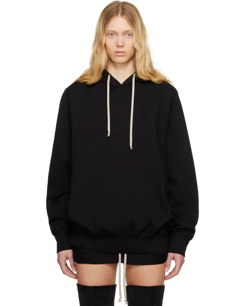 DRKSHDW by Rick Owens Black Hollywood Oversized Hoodie 09