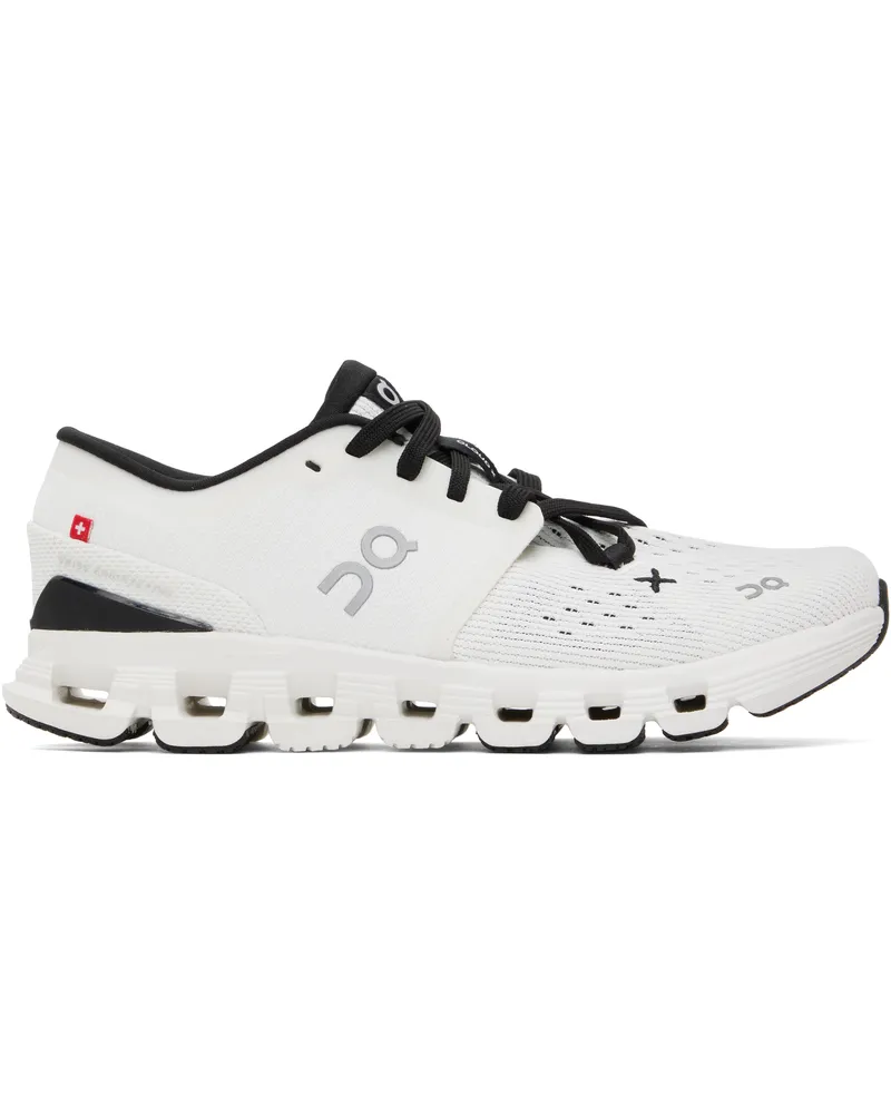 ON Off-White Cloud X 4 Sneakers Ivory