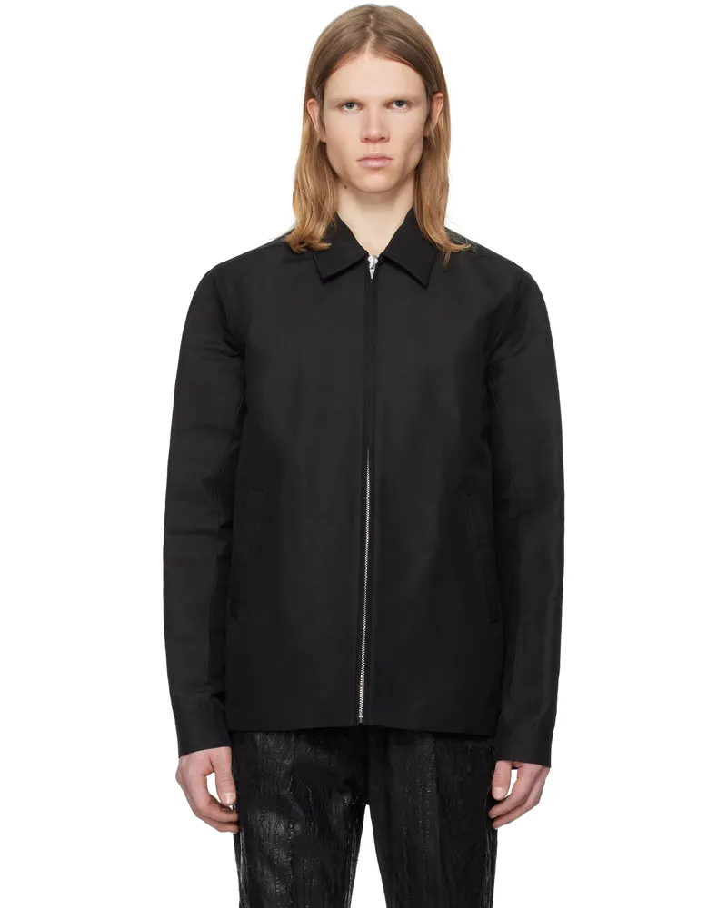 Rick Owens Black Hollywood Heavy Brad Jacket 09