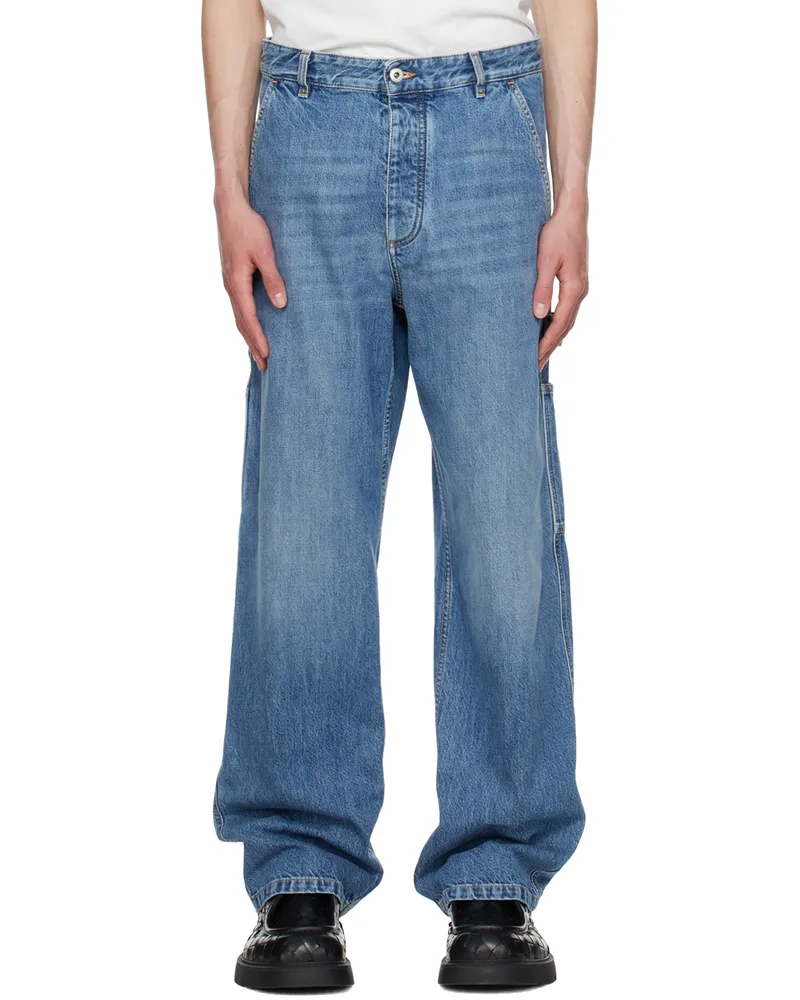 Bottega Veneta Blue Faded Jeans 4715
