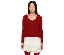 Red Saba Sweater