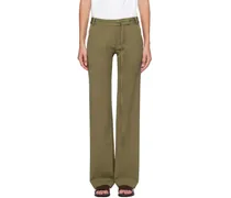Green 90s Trousers