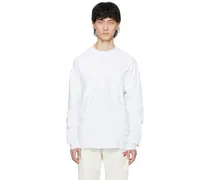 White Reebok Edition Long Sleeve T-Shirt