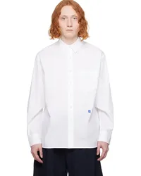 Adererror White Significant Button Long Sleeve Shirt White