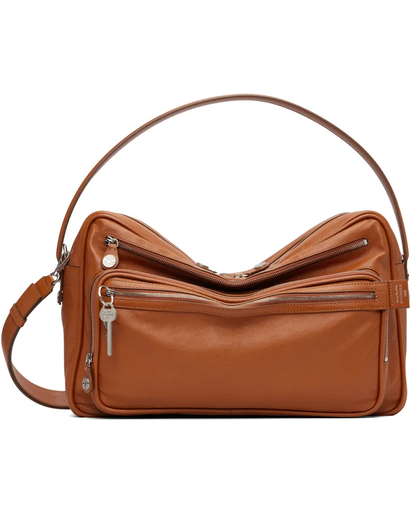 Acne Studios Tan Camero Camera Shoulder Bag 295