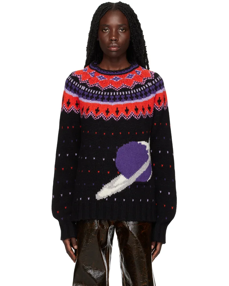 MSGM Black Space Sweater 99