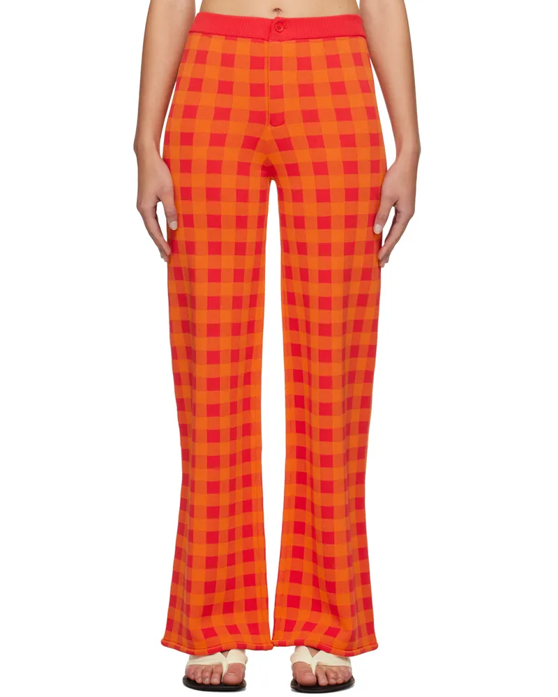 Simon Miller Orange Jabber Trousers 96340