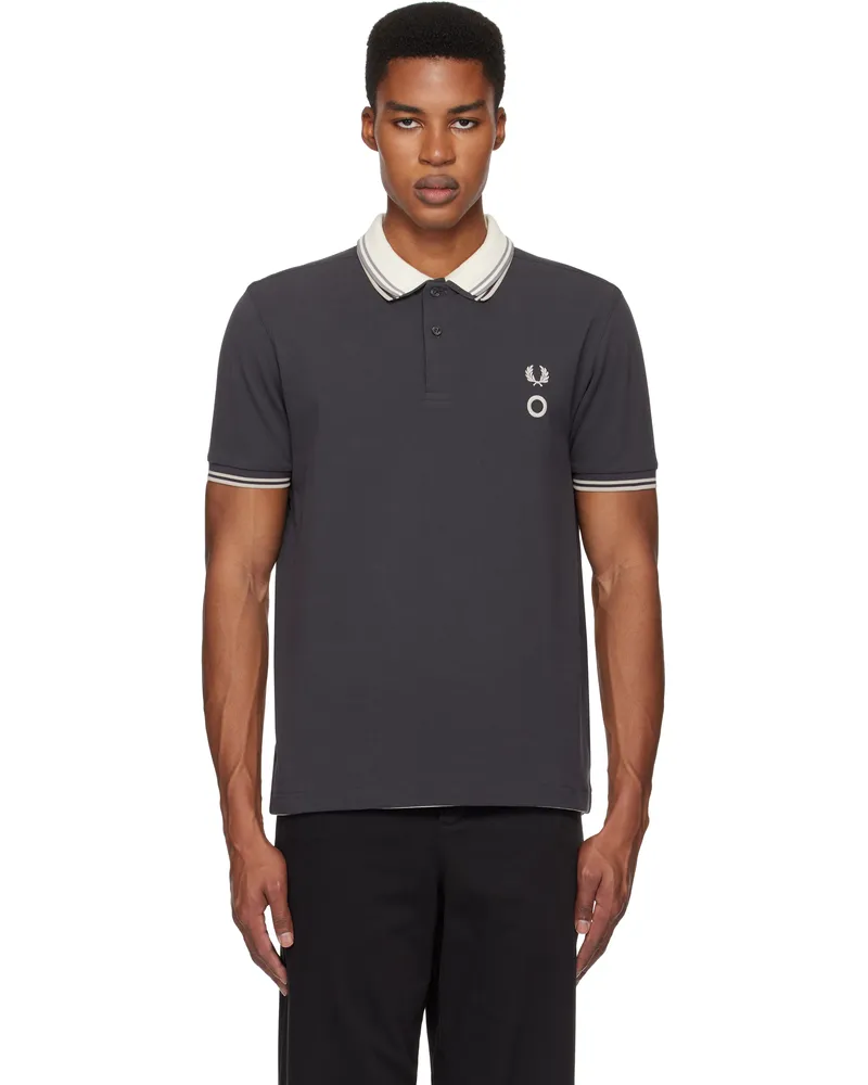 Craig Green Gray Fred Perry Edition Short Sleeve Reversible Polo 297