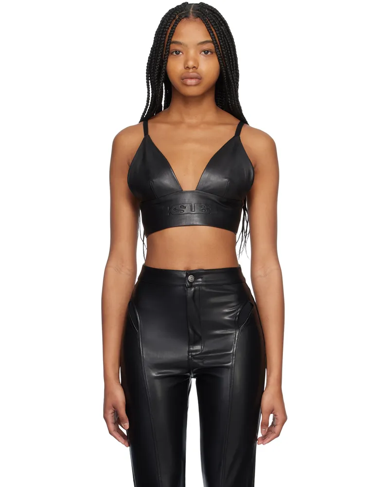 ksubi Black Apex Tank Top Black
