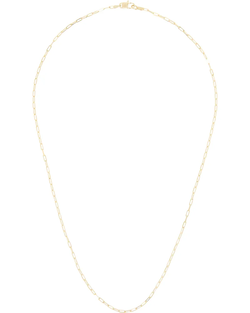 Hatton Labs Gold Paper Clip Chain S Necklace Gold