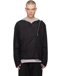 KIKO KOSTADINOV Black & Purple Knox Hoodie Icy