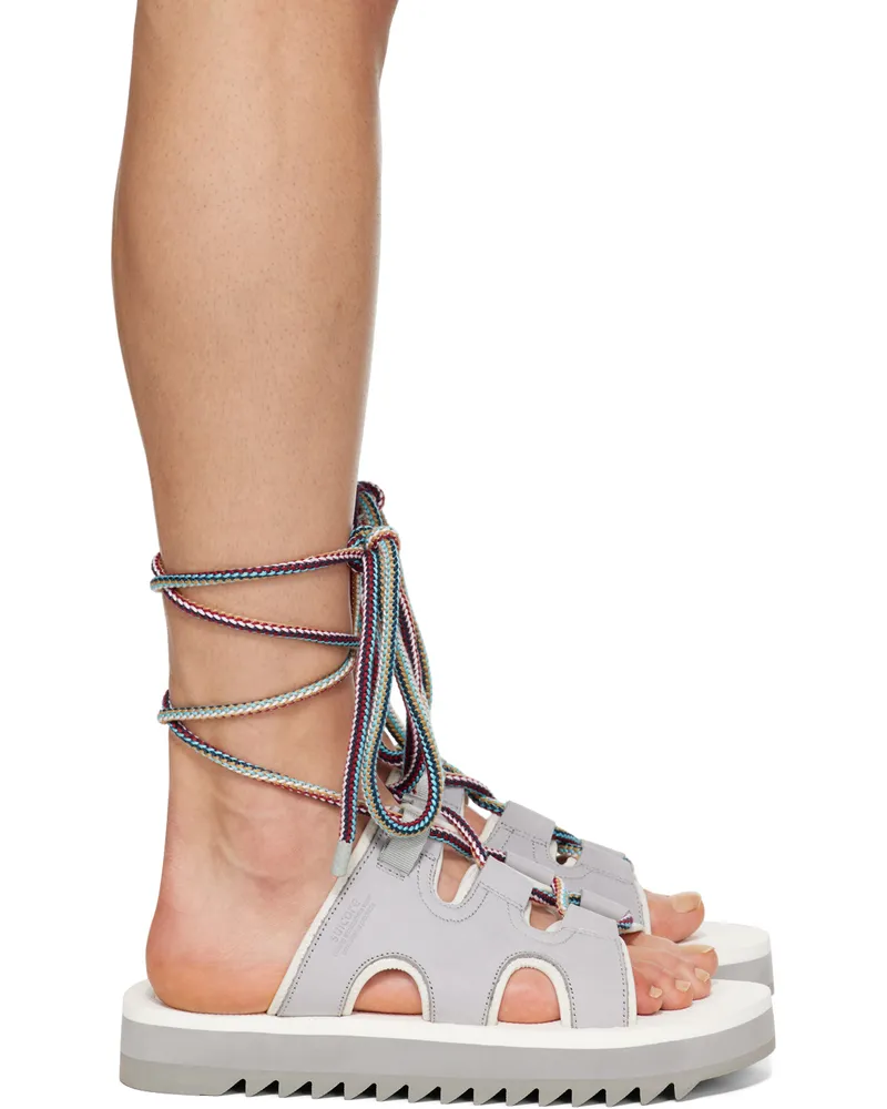 SUICOKE Gray RAY-ab Sandals Gray