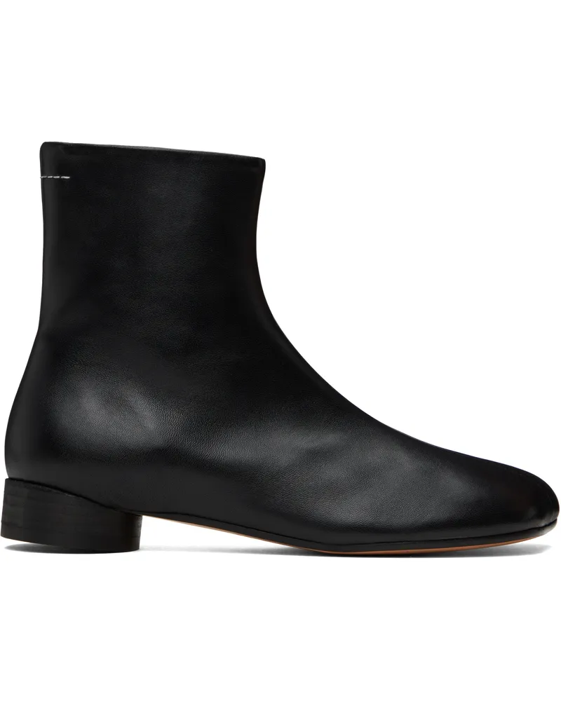 Maison Margiela Black Anatomic Ankle Boots T8013