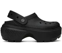 Black Stomp Clogs
