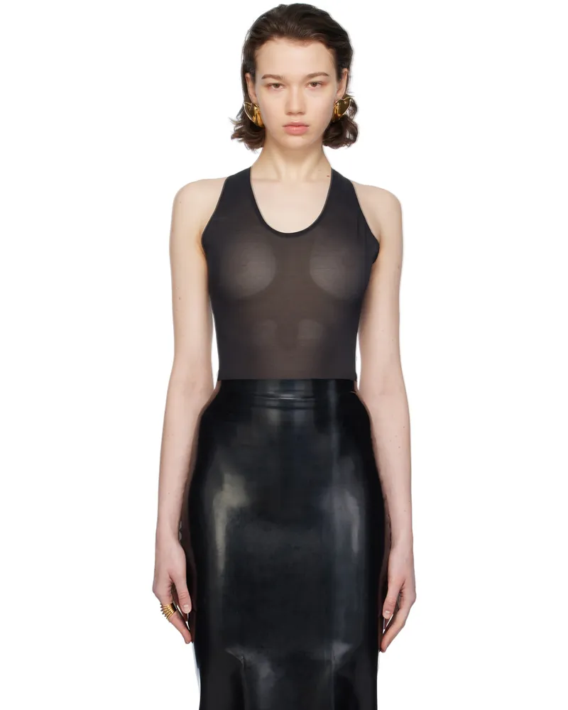 Alaïa Black Cutout Bodysuit 995