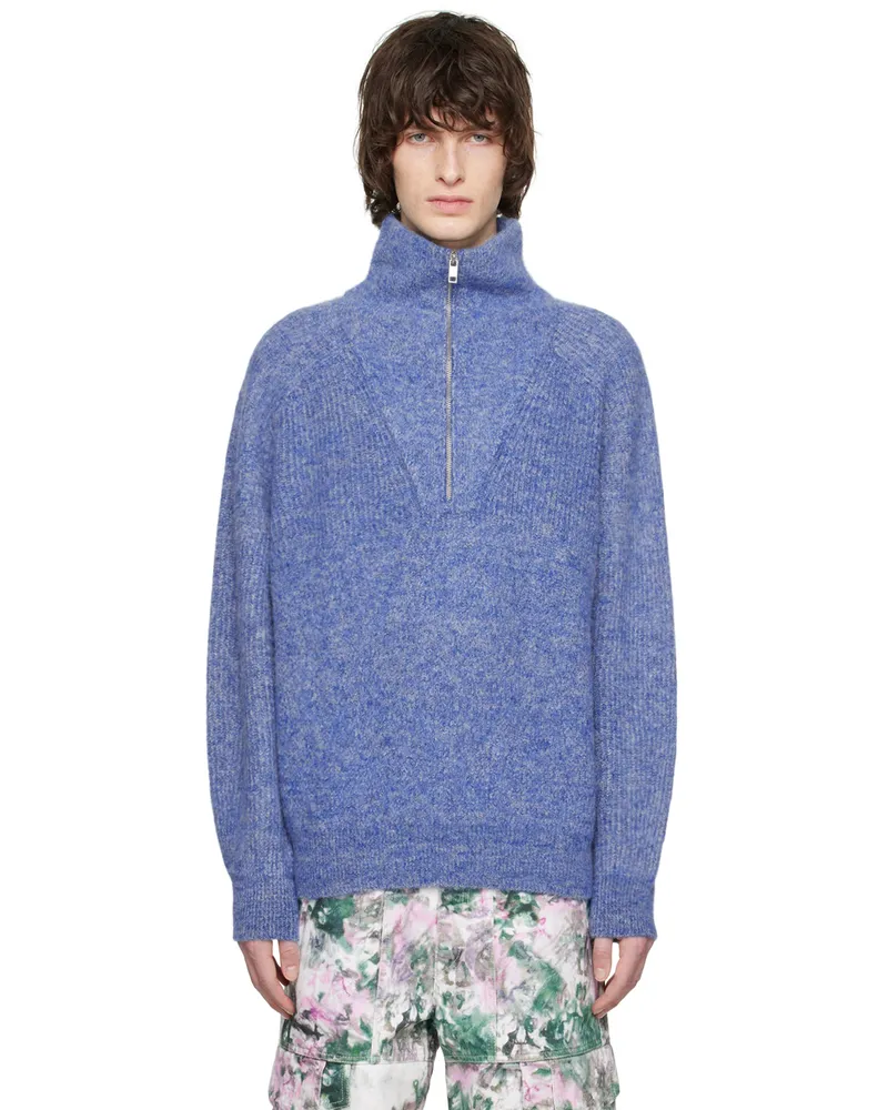 Isabel Marant Blue Bryson Sweater 30eb