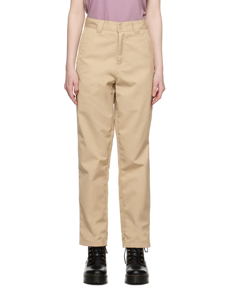 Carhartt WIP Beige W' Master Trousers G102