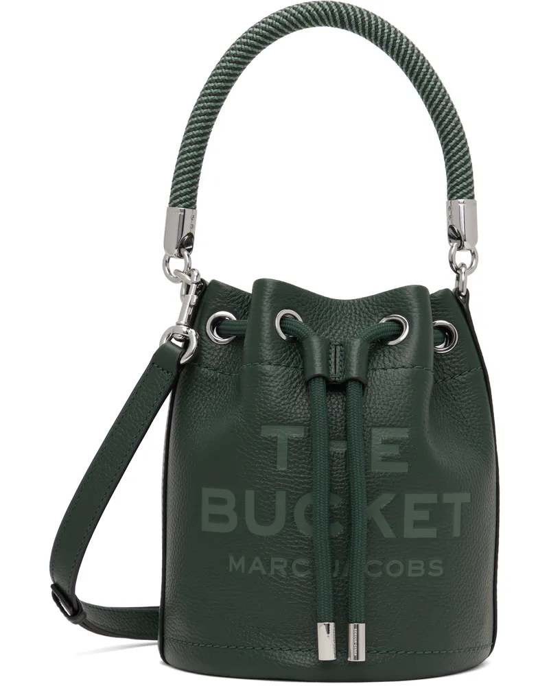 Marc Jacobs Green 'The Leather Bucket' Bag 308