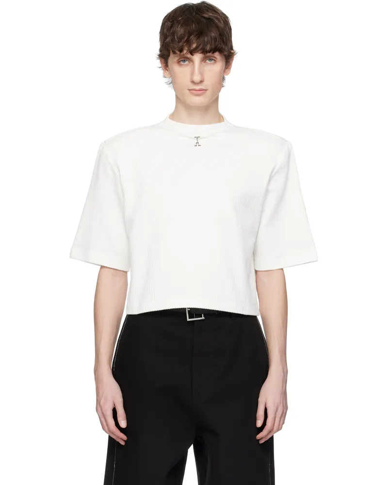 Adererror White Product. 44 T-shirt Off
