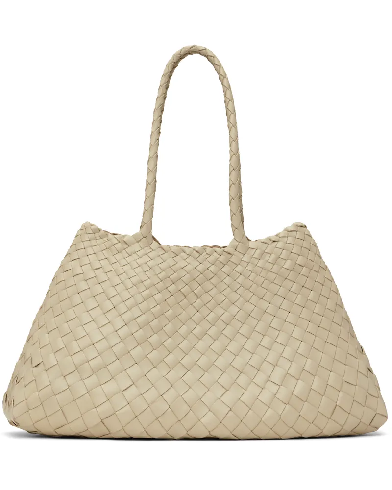 Dragon Diffusion Off-White Santa Croce Big Tote Pearl