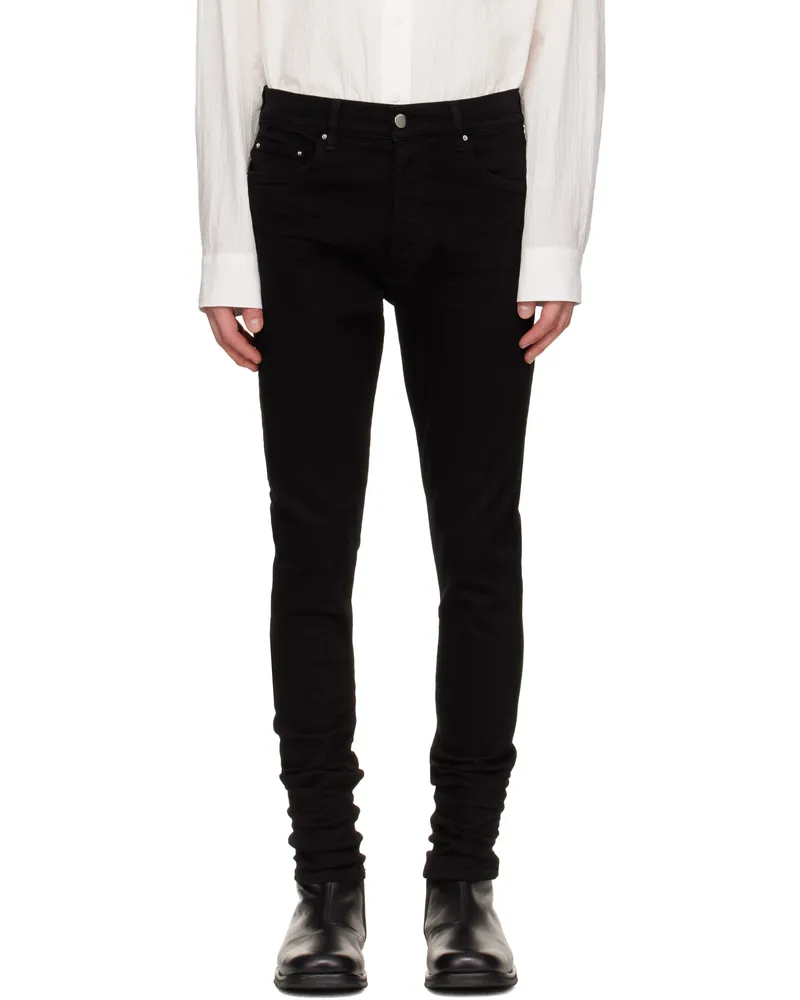 Amiri Black Stack Jeans Black