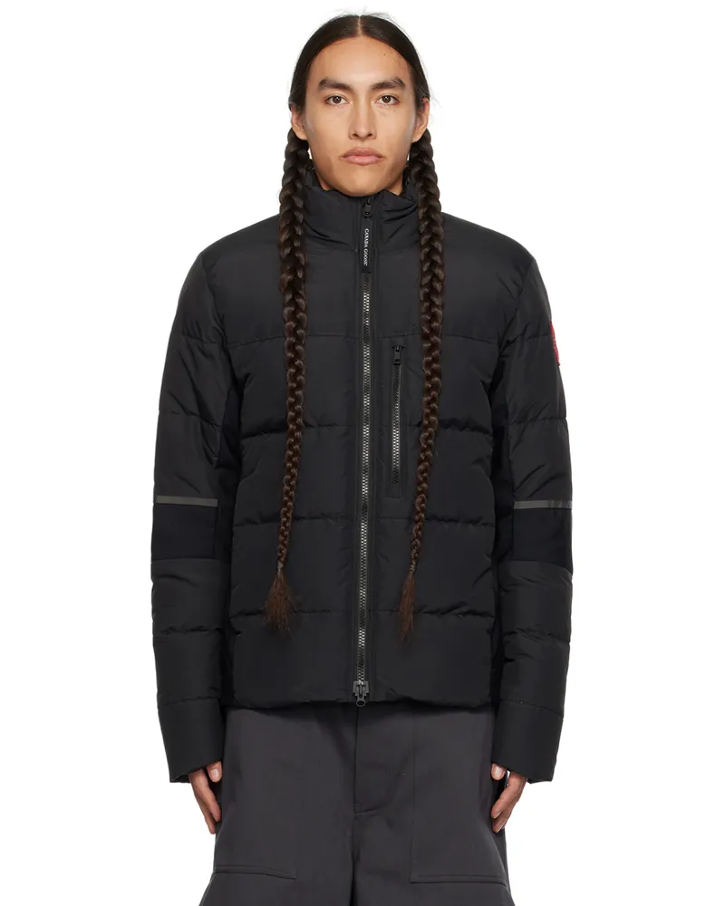 Canada Goose Black HyBridge Down Jacket Black