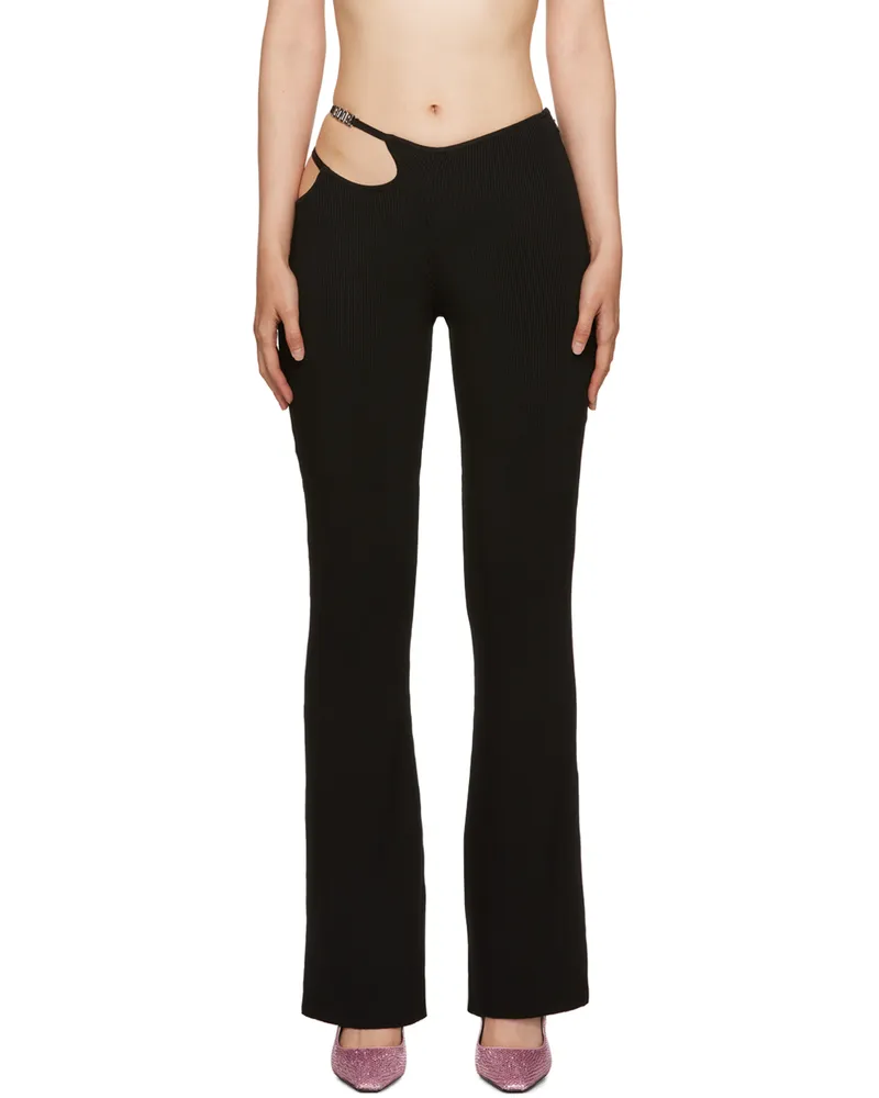 GCDS Black Bling Leggings 02