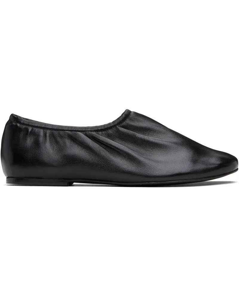 A.P.C. Black Swan Slip-On Ballerina Flats Lzz
