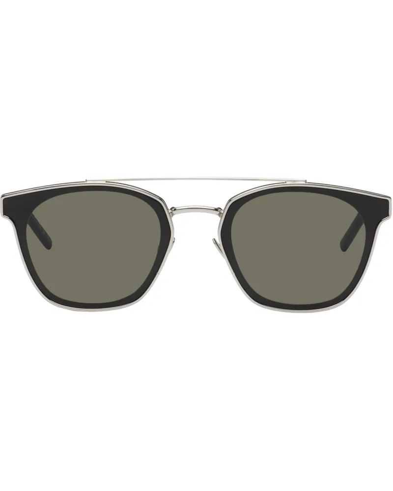 Saint Laurent Silver Classic SL 28 Sunglasses Silver-silver-grey