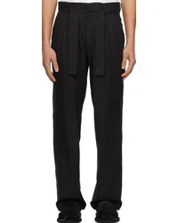 COMMAS Black Tailored Trousers Black