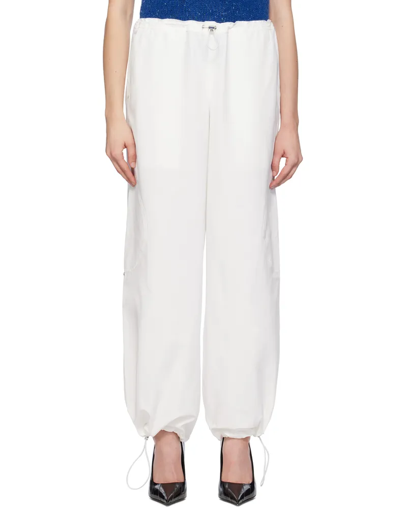 Saks Potts White Lucky Trousers White