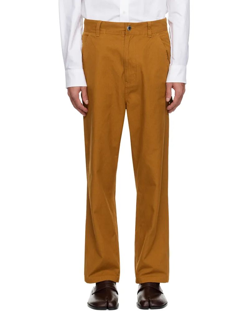 BAPE Tan Work Trousers Beige
