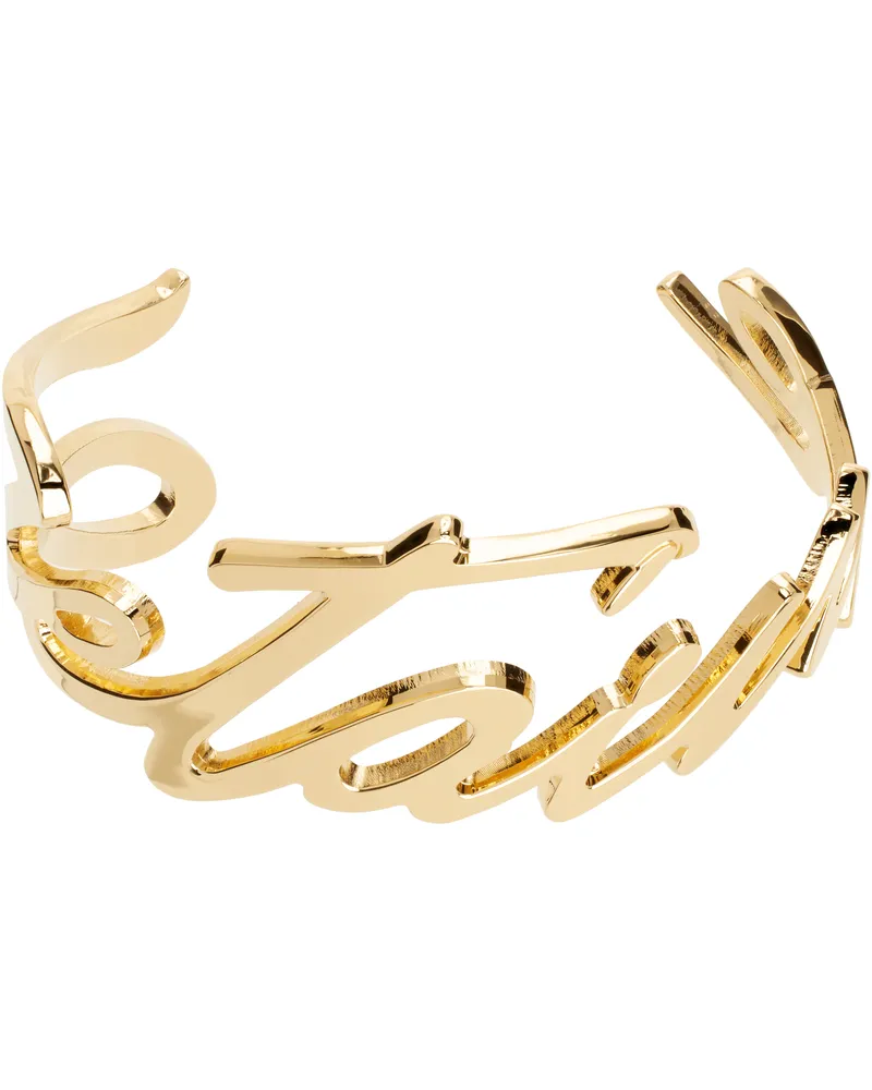 Balmain Gold 'Je t'aime' Bracelet 1ka