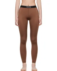 Tom Ford Brown Signature Leggings Kbpine