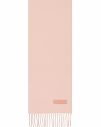 Acne Studios Pink Fringe Wool Scarf Cqpeach