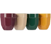 Multicolor La Marzocco Edition Espresso Cup Set, 4 pcs
