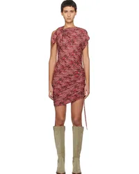 Étoile Isabel Marant Red Jeffy Minidress Crbr