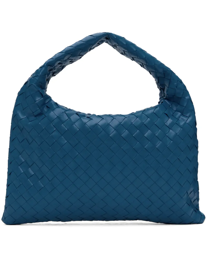 Bottega Veneta Navy Small Hop Bag 4425