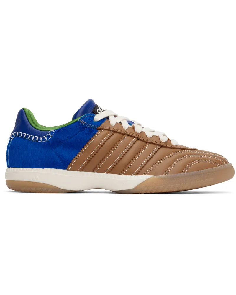 Wales Bonner Brown & Blue adidas Originals Edition Pony Samba Millennium Sneakers Desert