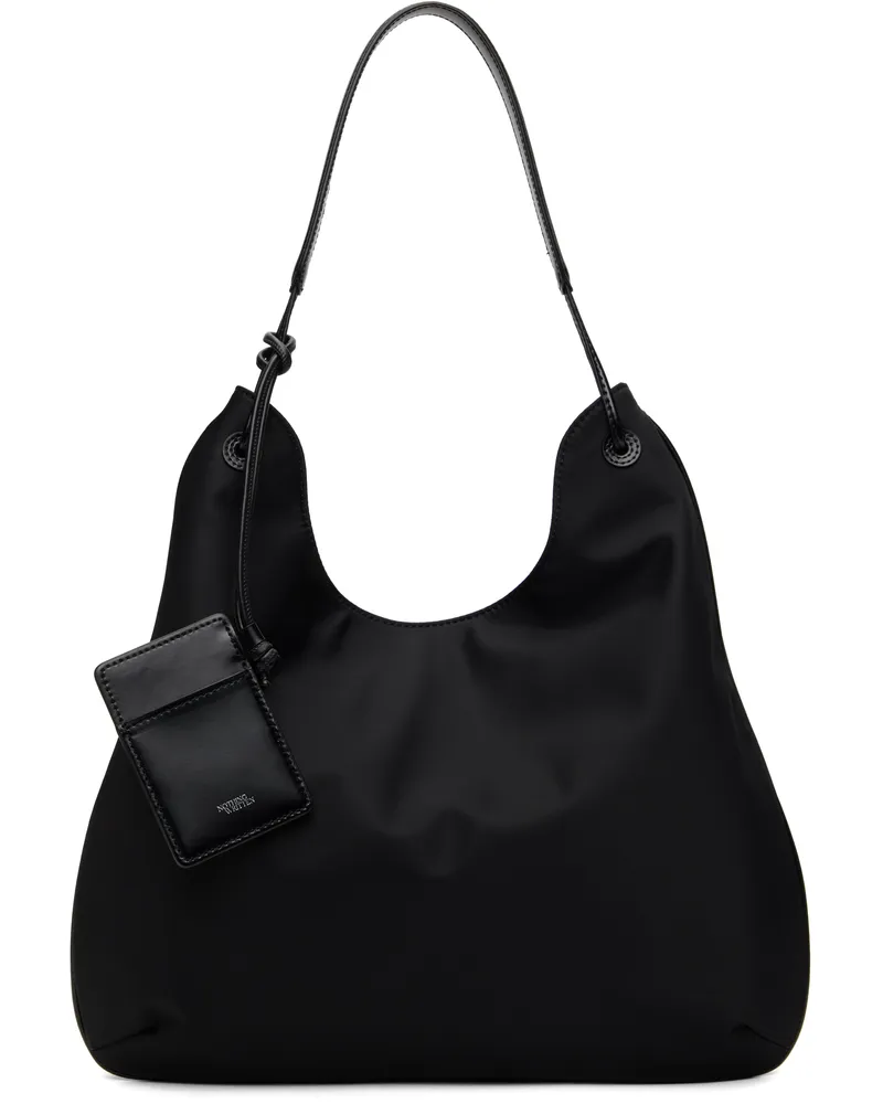 Nothing Written Black Medium Shoulder Bag Black