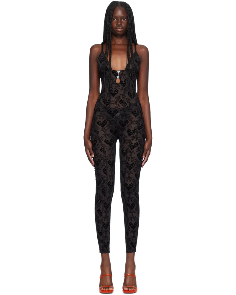 Poster Girl Black Scarlett Jumpsuit Black