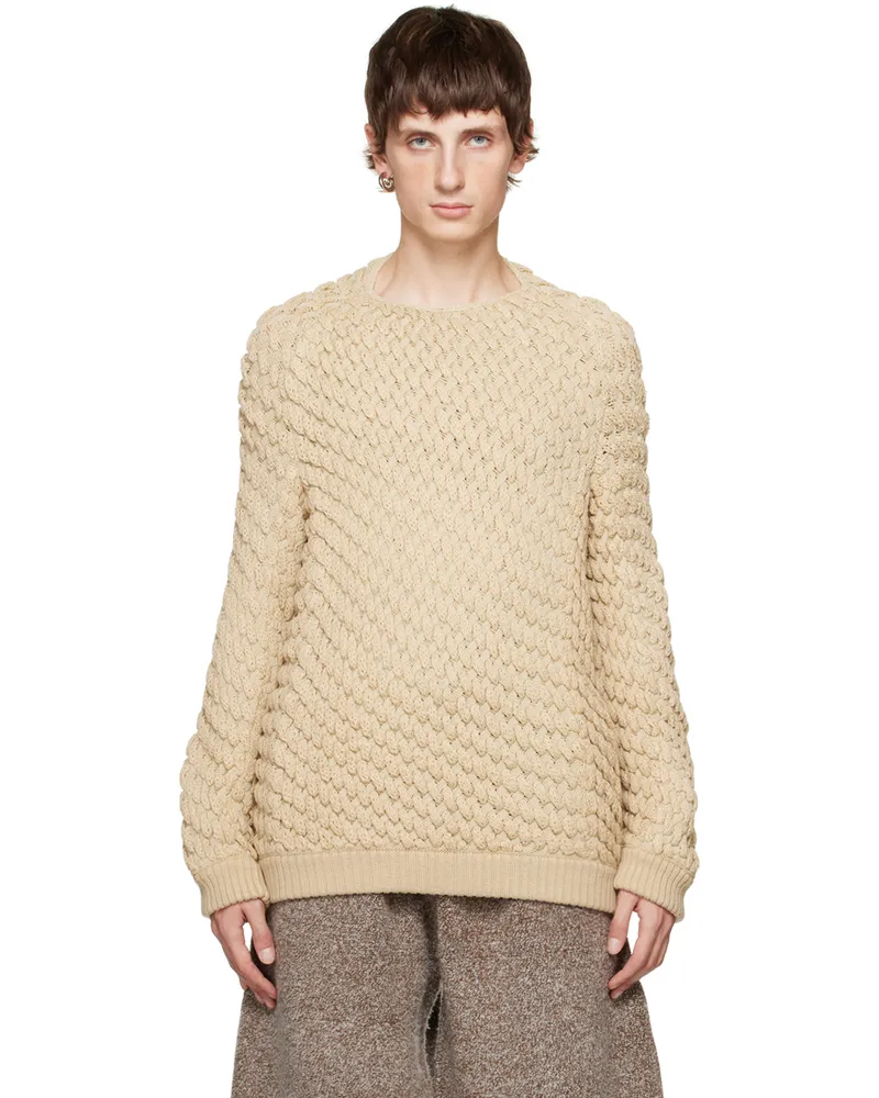 Isa Boulder Beige Nonhoodie Sweater Cereal