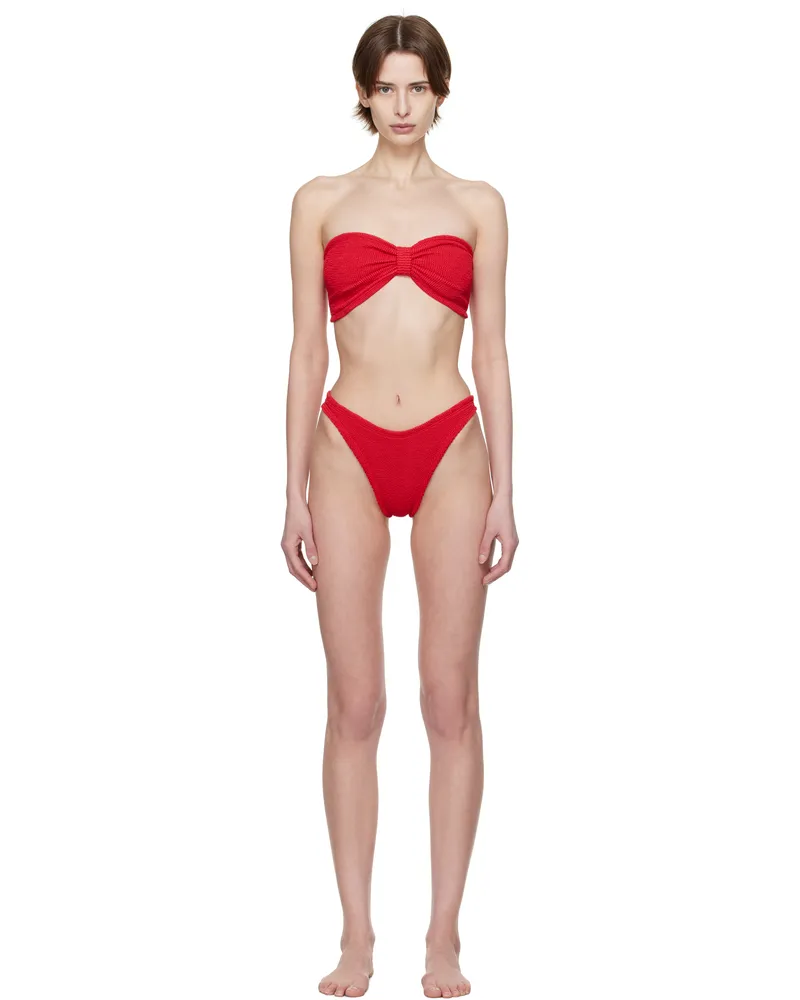 Hunza G Red Tina Bikini Red