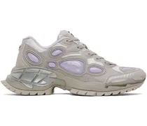 Gray & Purple Nucleo Sneakers