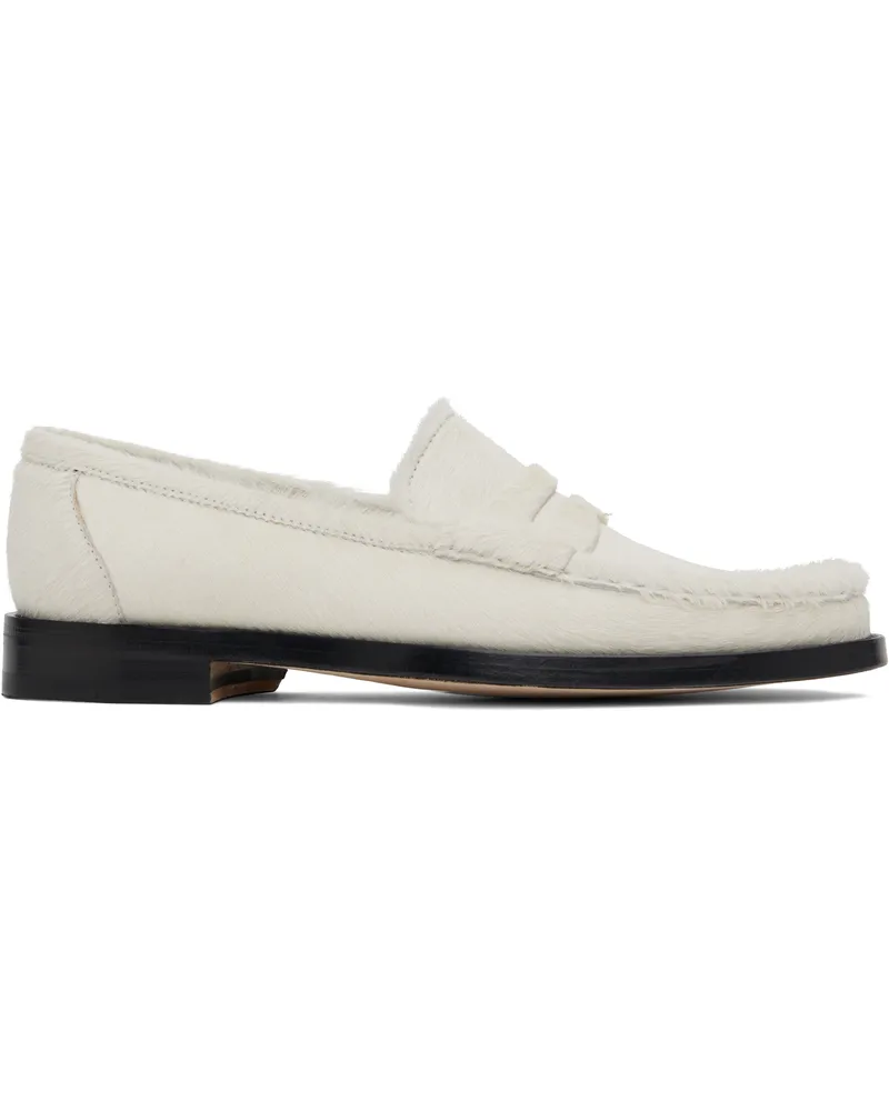 Gabriela Hearst Off-White Pierre Loafers Ivr