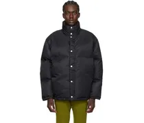 Black Zip Down Jacket