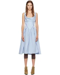 Vivienne Westwood Blue Sunday Midi Dress Kblue