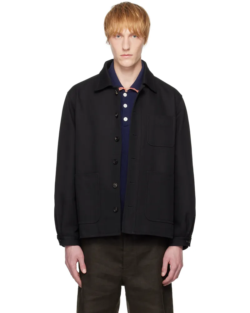 BODE Black Seymour Franck Jacket Black