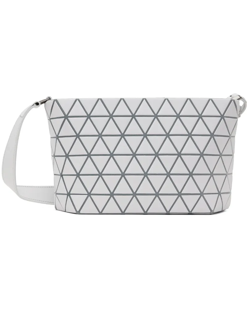 Issey Miyake Gray Crystal Matte Shoulder Bag 11-lt.gray