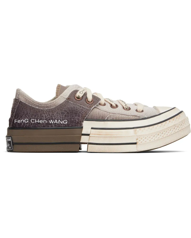 Feng Chen Wang Brown Converse Edition 2-in-1 Chuck 70 Sneakers Brown
